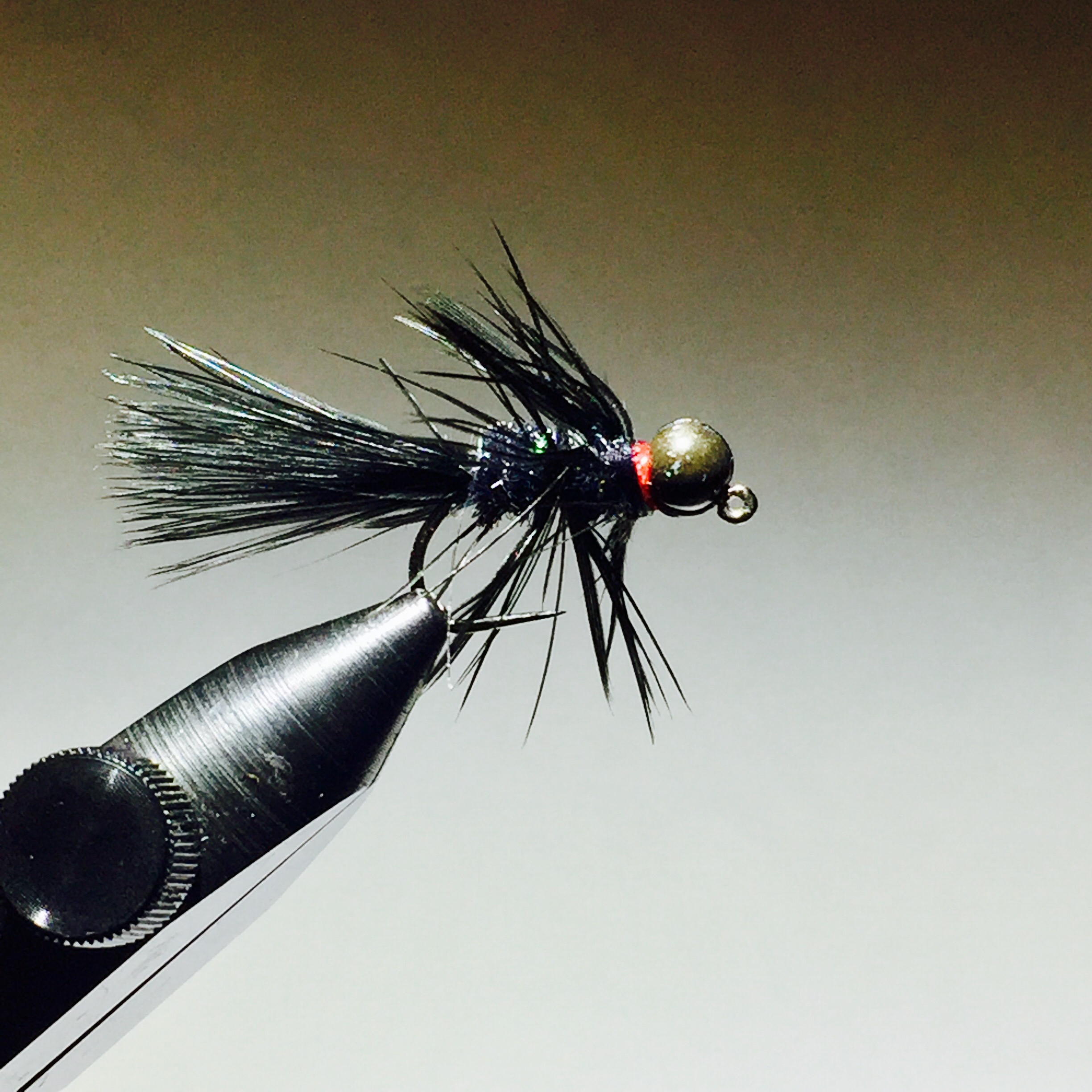 At the Bench: a Mini-Woolly Bugger –